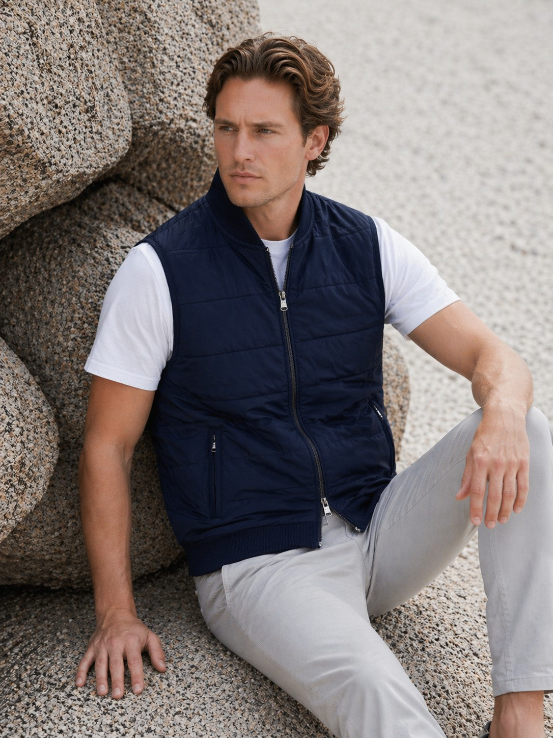Bodywarmer Egyptisch Katoen