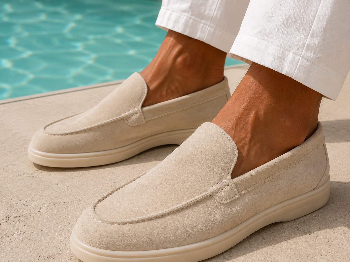 Loafers Low Kalfssuède