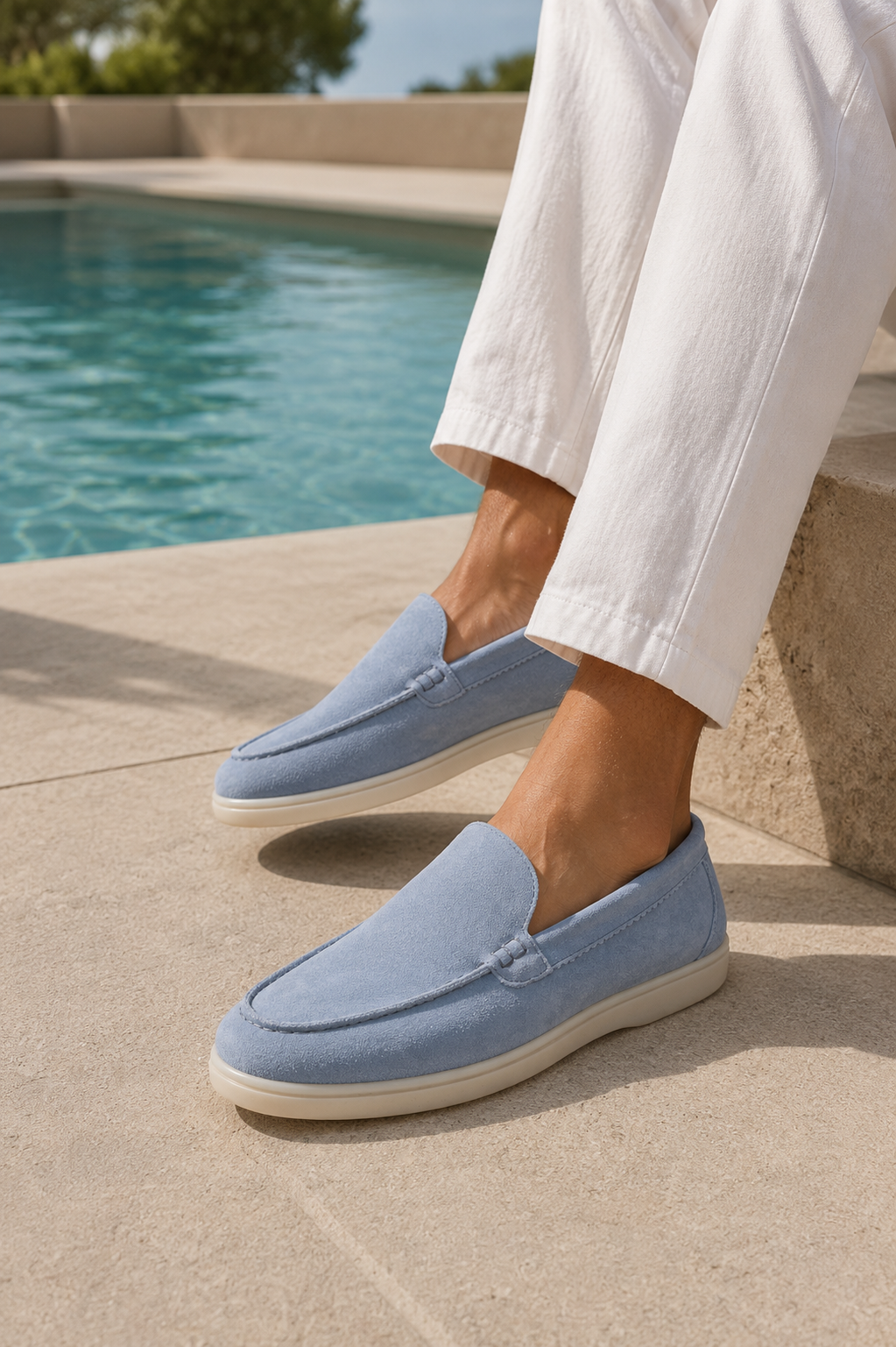 Loafers Low Kalfssuède