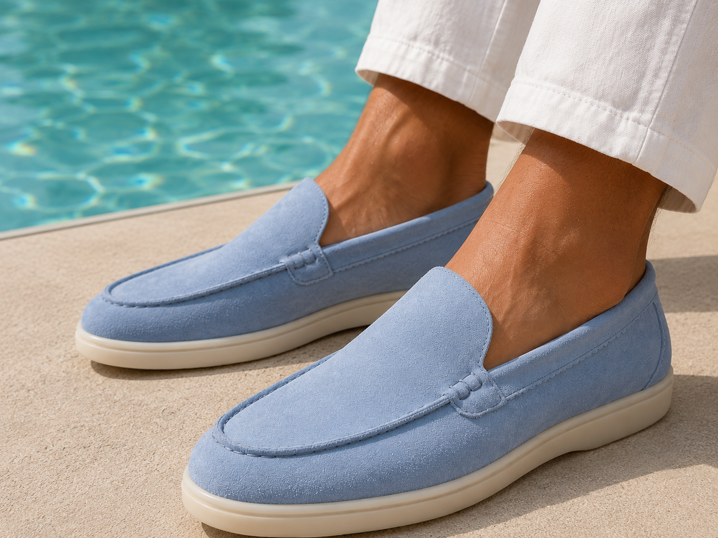 Loafers Low Kalfssuède
