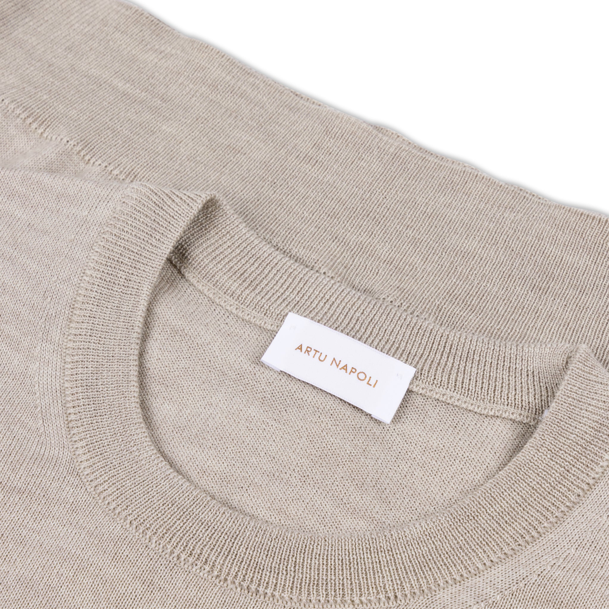 Ronde Hals Trui Egyptisch Katoen