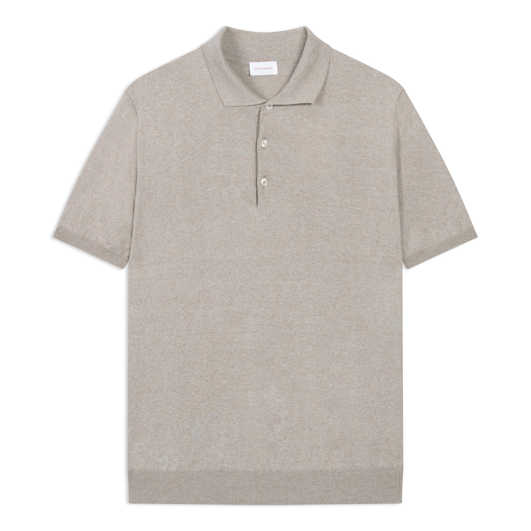 Gebreide Polo Mouliné