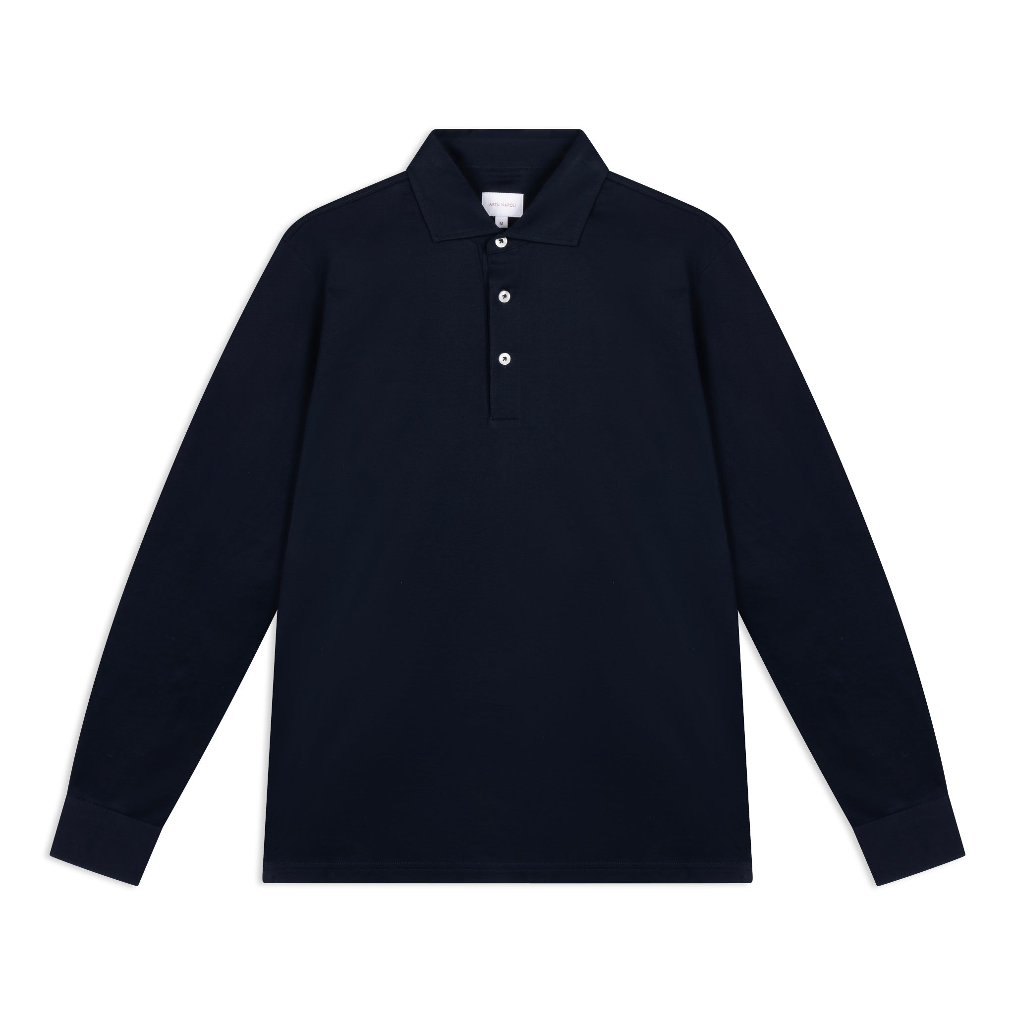 Long Sleeve Polo Supima Cotton