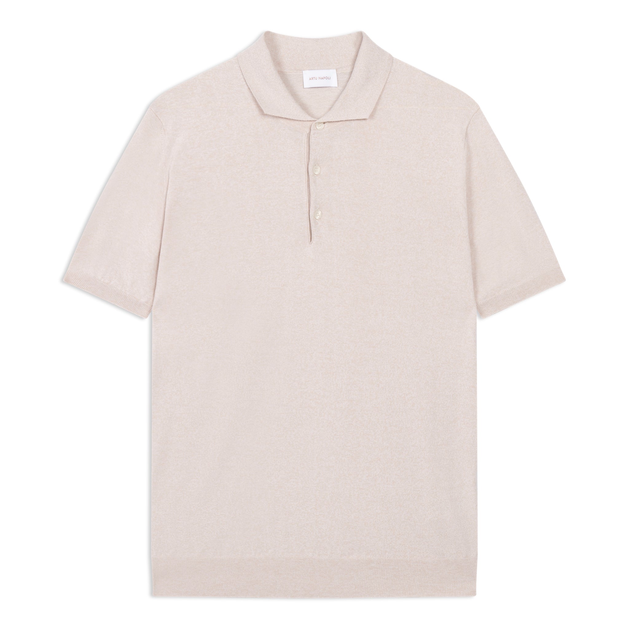 Gebreide Polo Mouliné