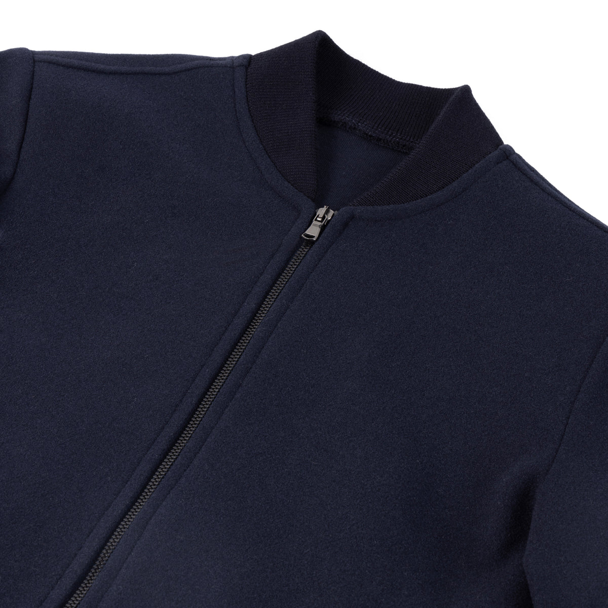 Wool Stretch Bomber