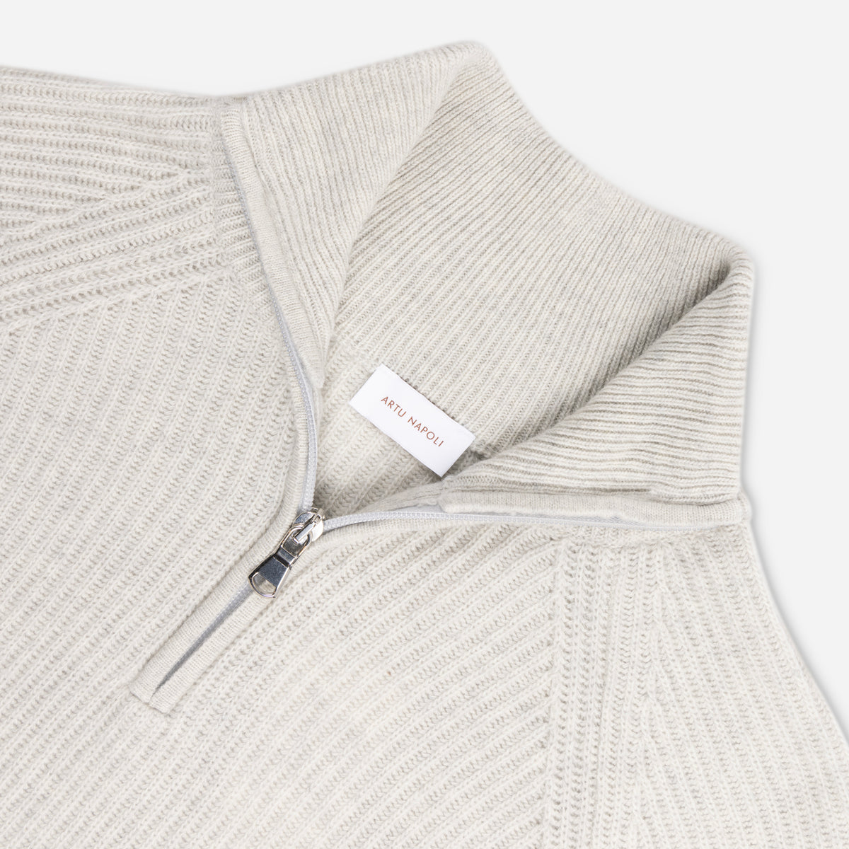 Half Zip Trui Cashwool