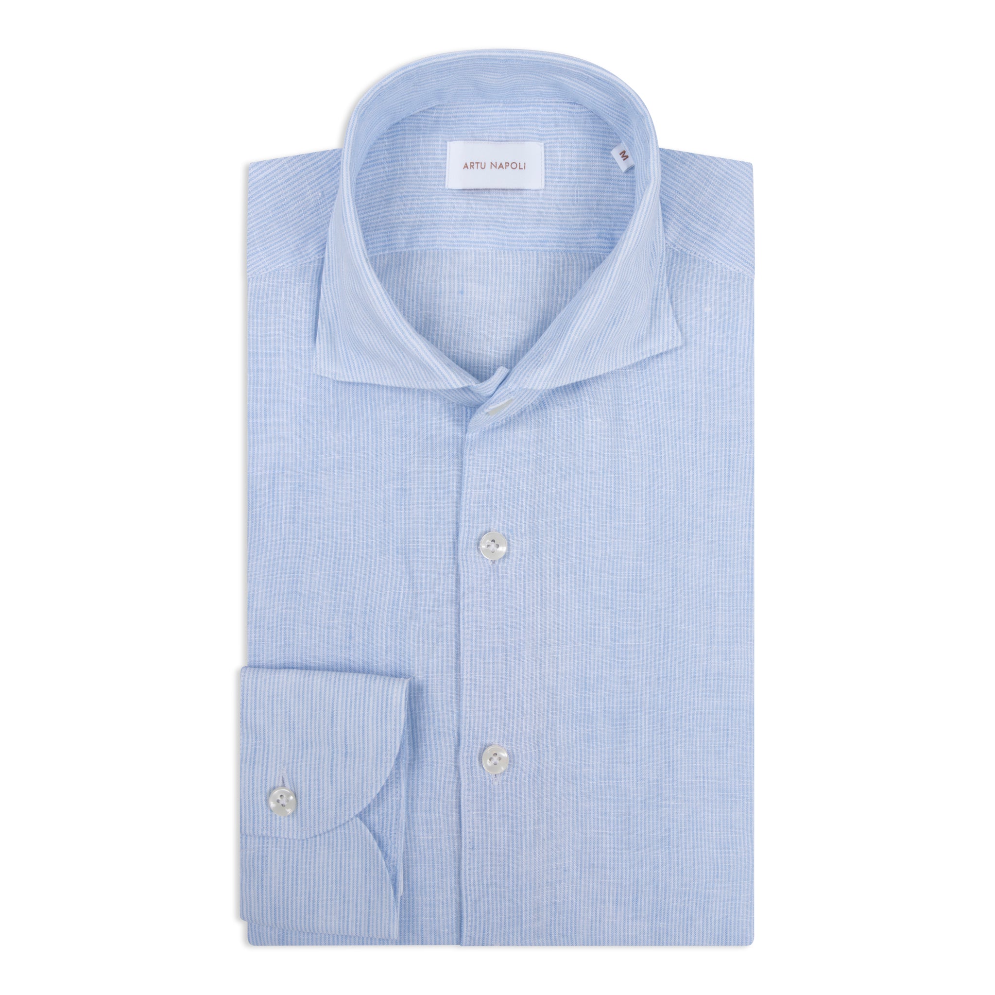 Fijn Gestreept Shirt 100% Linnen