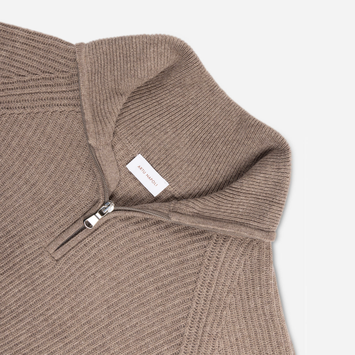 Half Zip Trui Cashwool