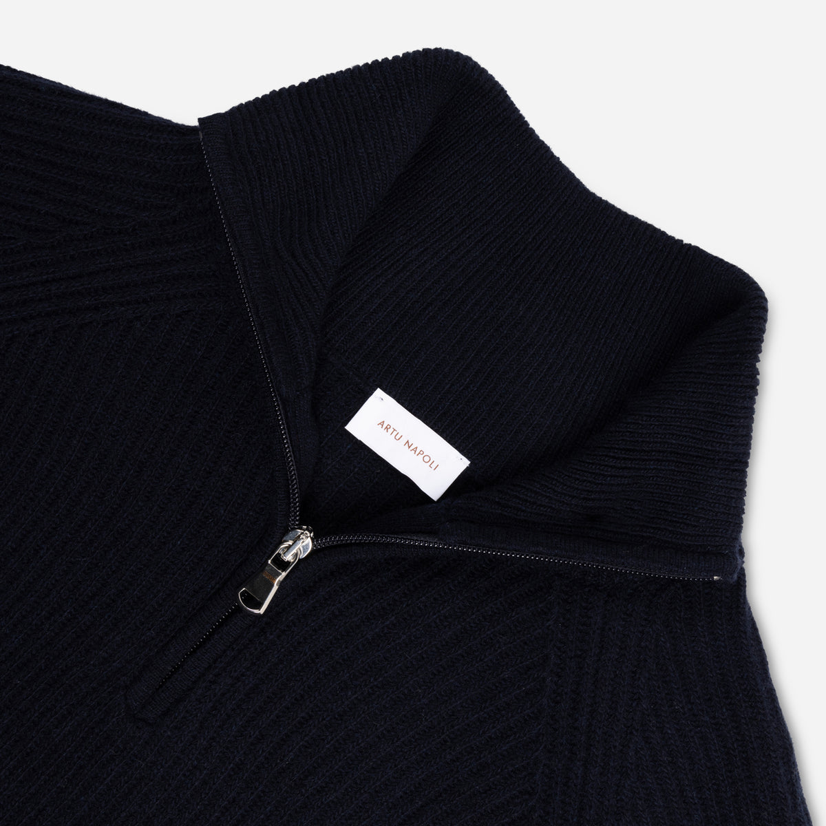 Half Zip Trui Cashwool