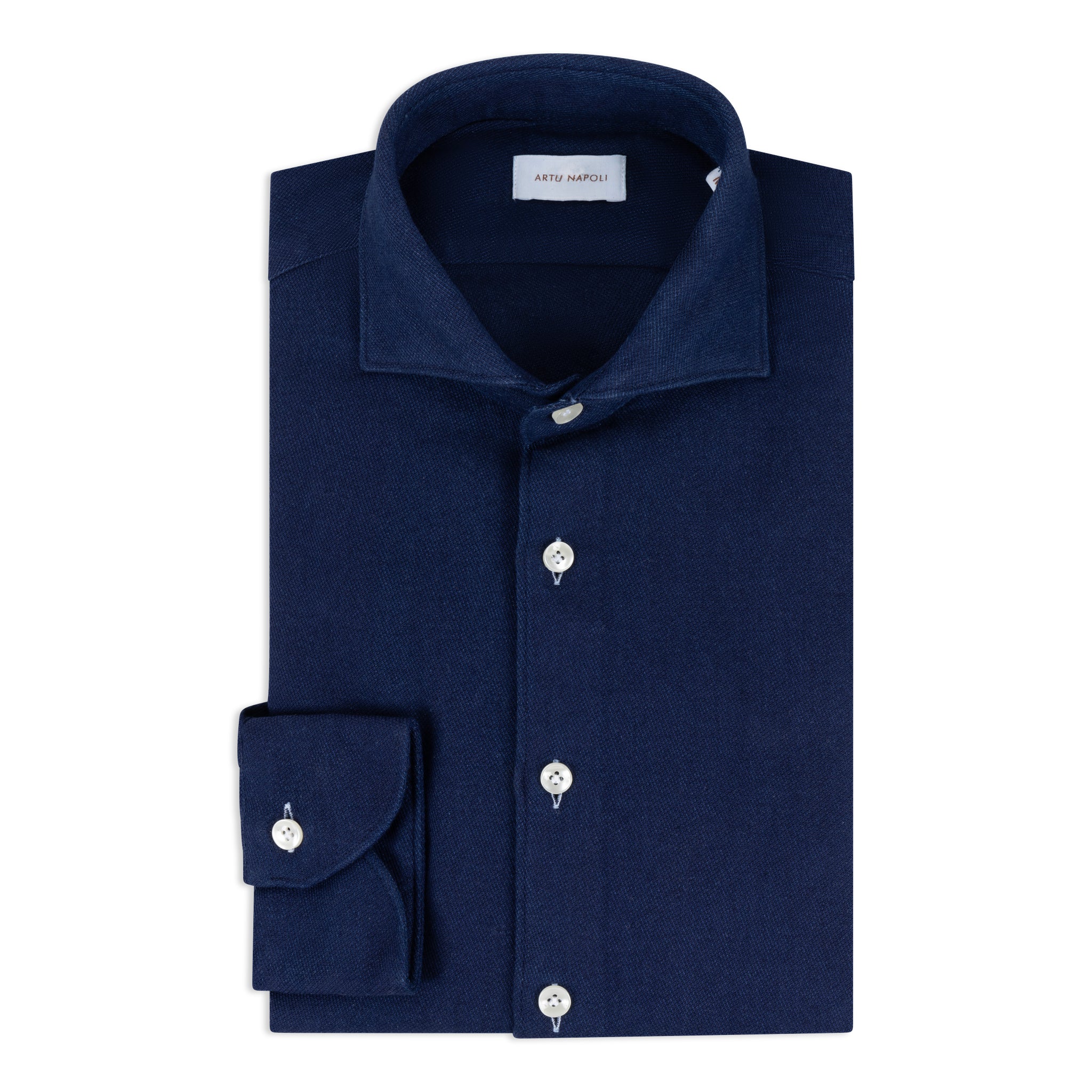 Gewassen Denim Overhemd