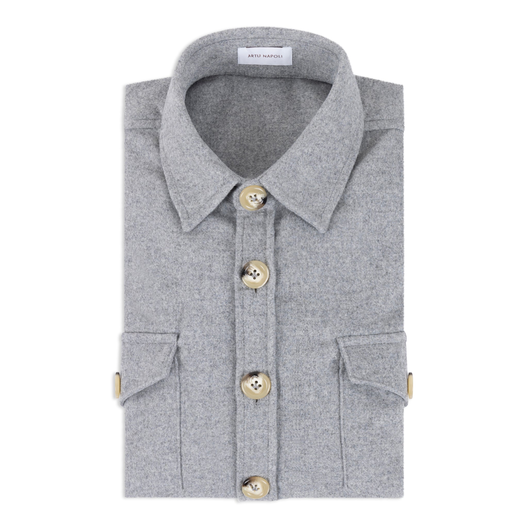 Brushed Wool Overshirt