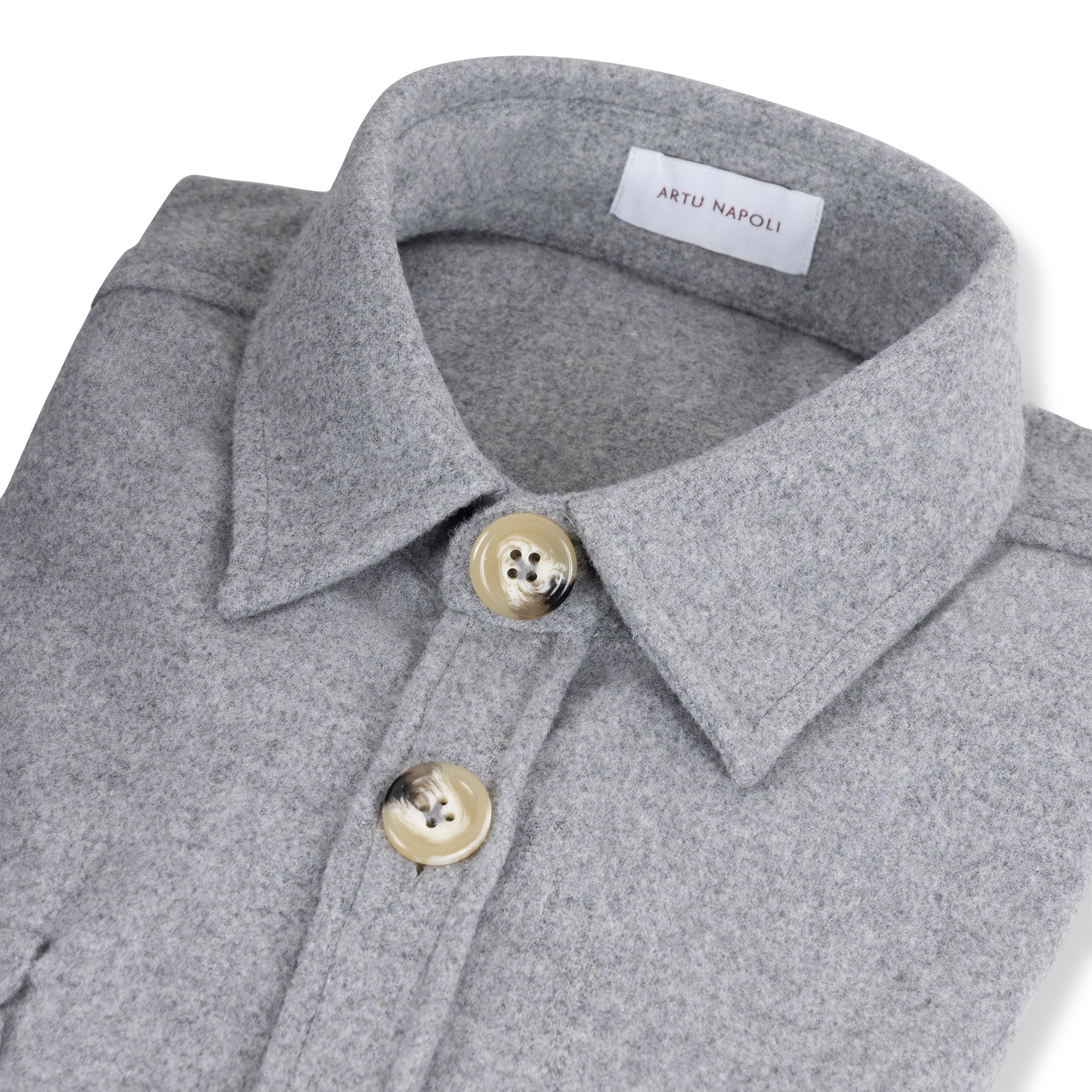 Brushed Wool Overshirt