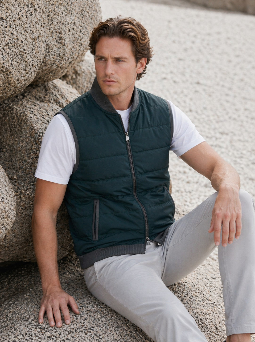 Bodywarmer Egyptisch Katoen