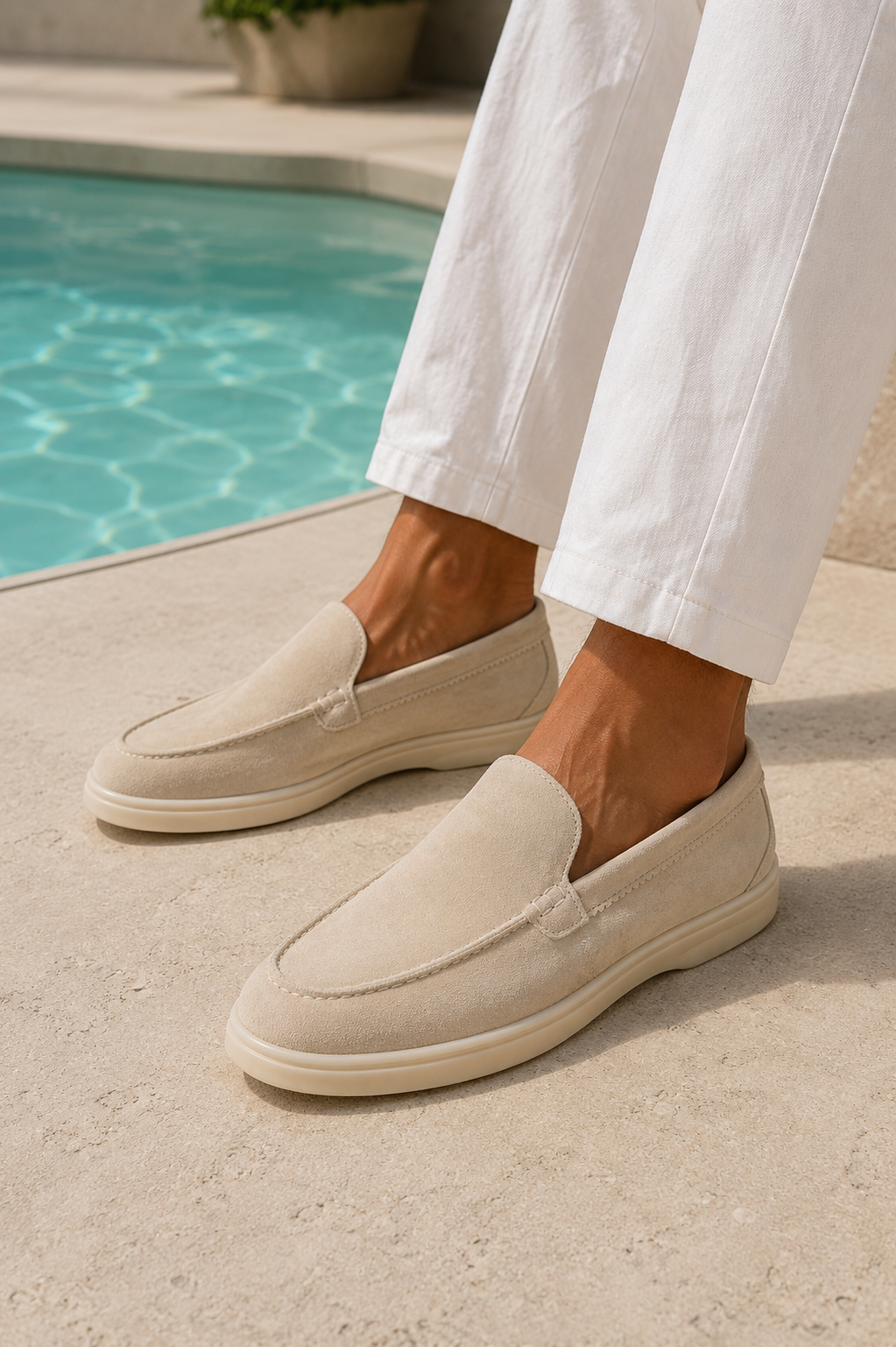 Loafers Low Kalfssuède