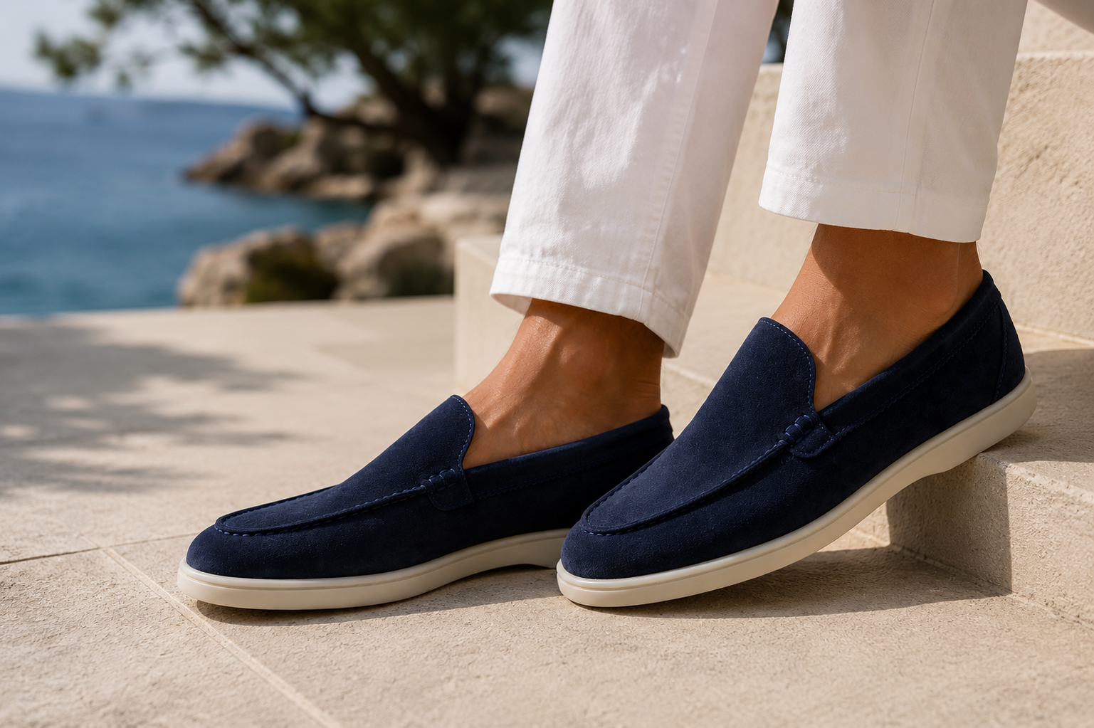 Loafers Low Kalfssuède