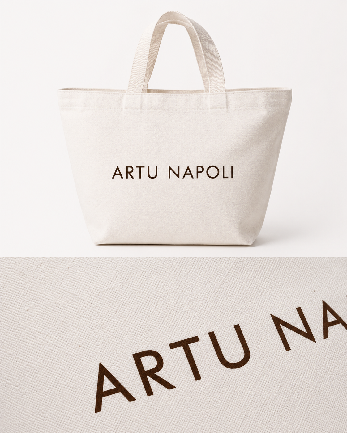 Canvas Shopper met Rits