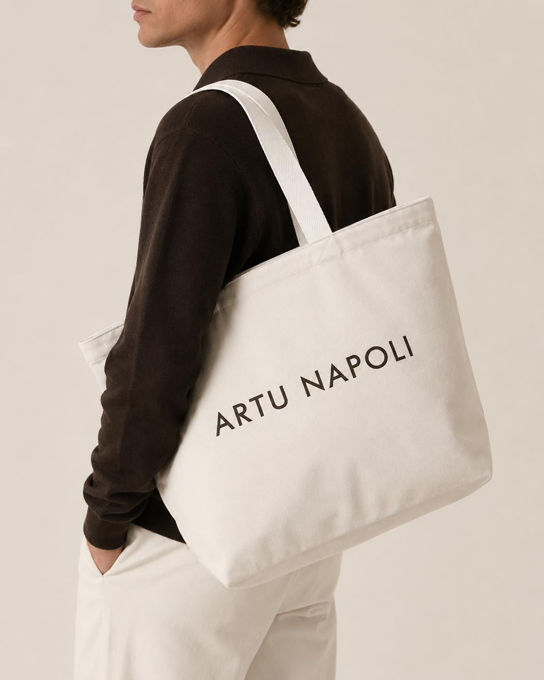 Canvas Shopper met Rits