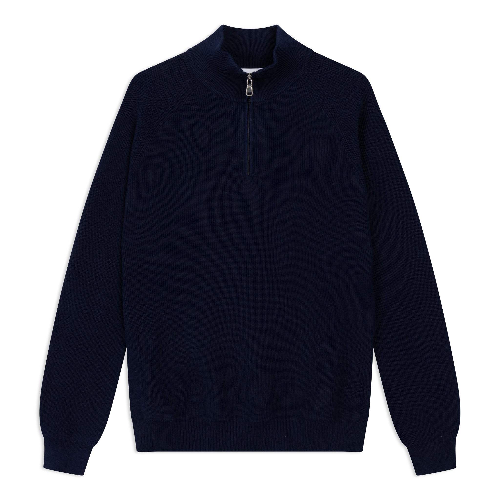 Half-Zip Trui Egyptisch Katoen