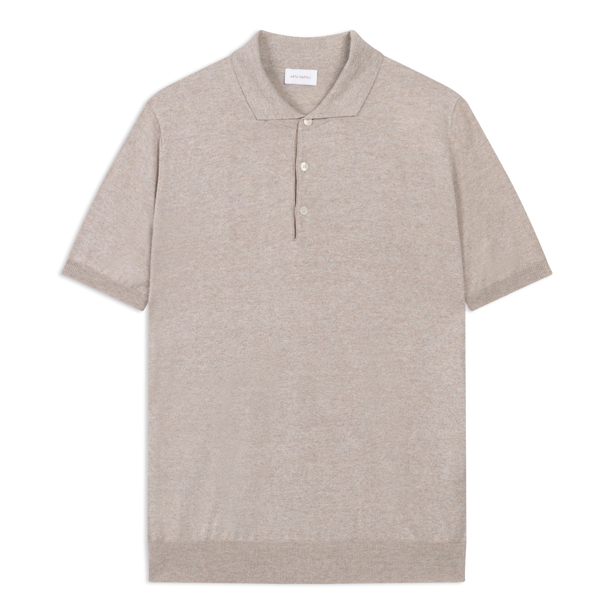 Gebreide Polo Mouliné