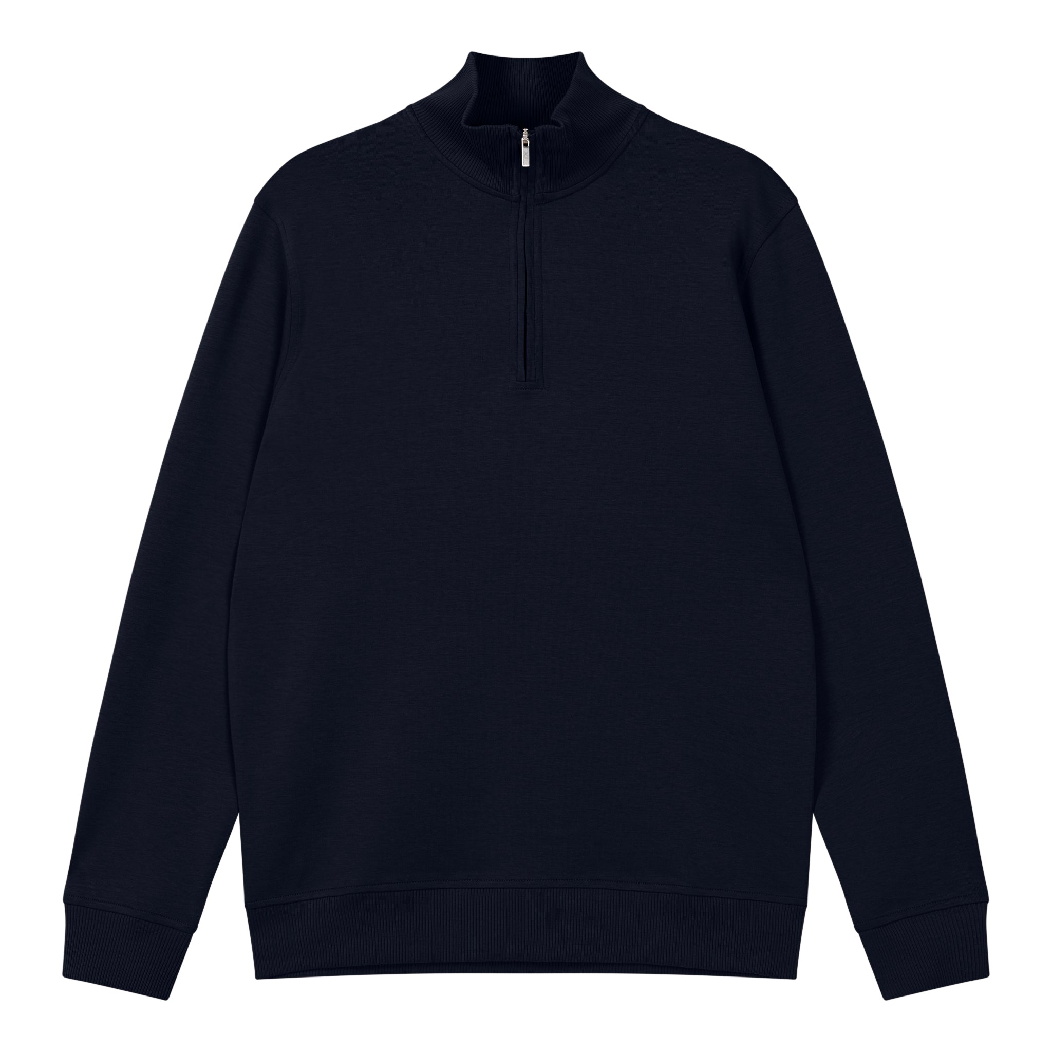Half Zip Trui Supima Cotton