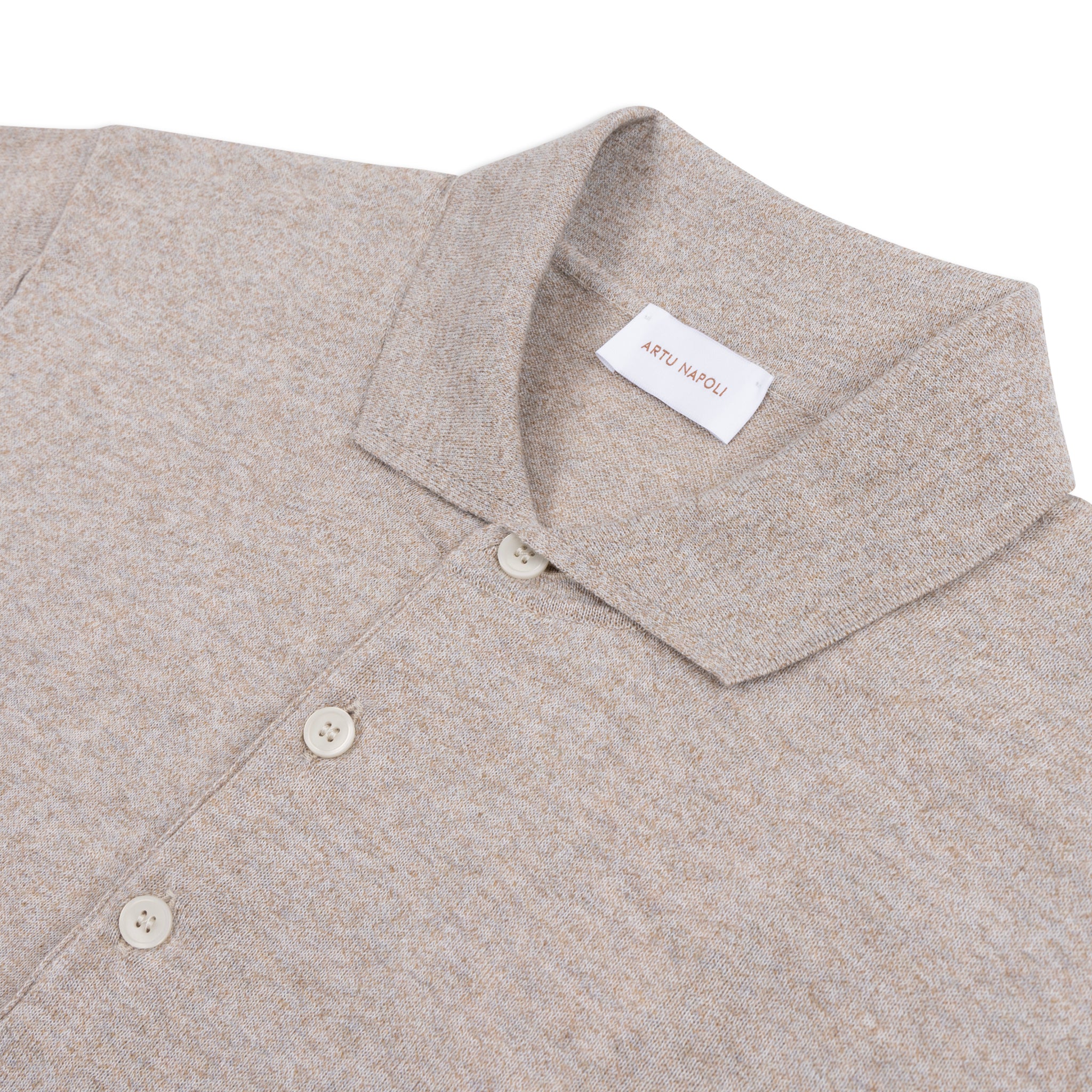 Gebreide Polo Mouliné