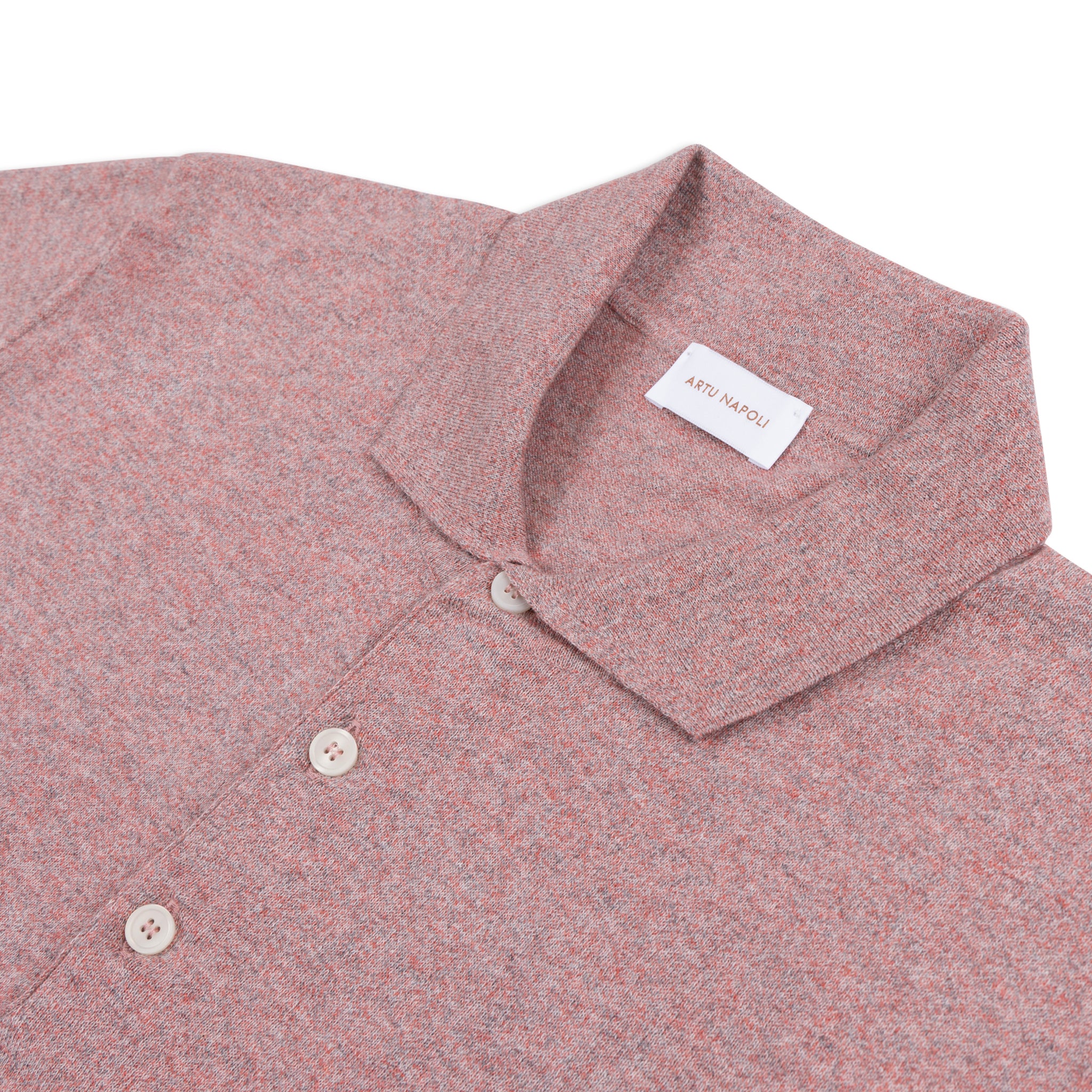 Gebreide Polo Mouliné