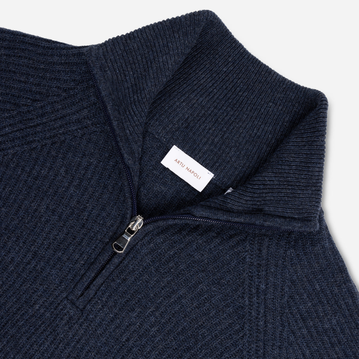 Half Zip Trui Cashwool