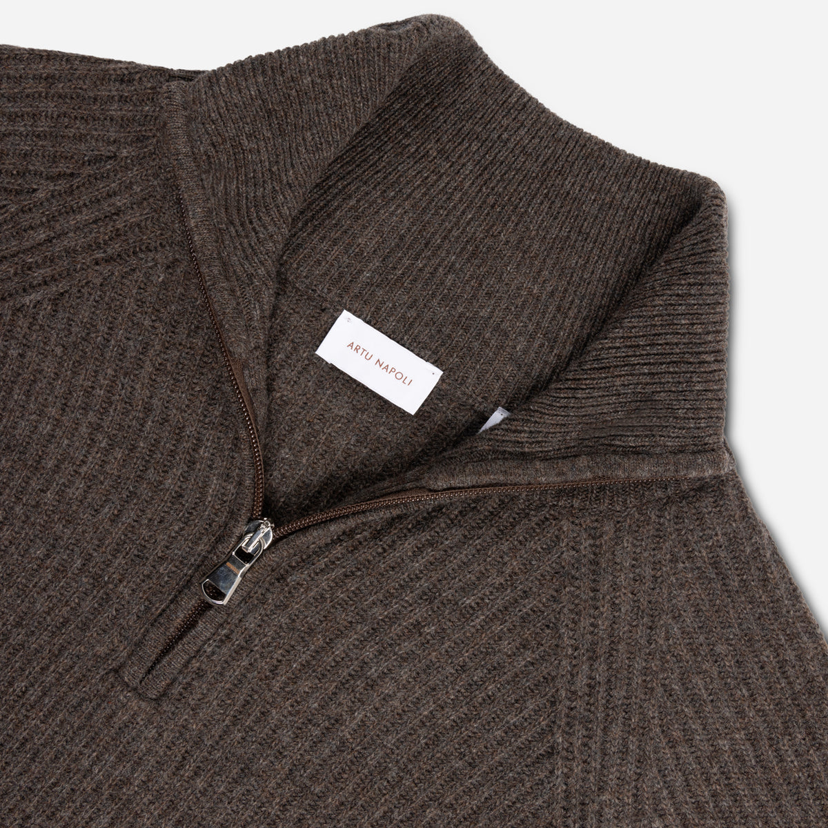 Half Zip Trui Cashwool