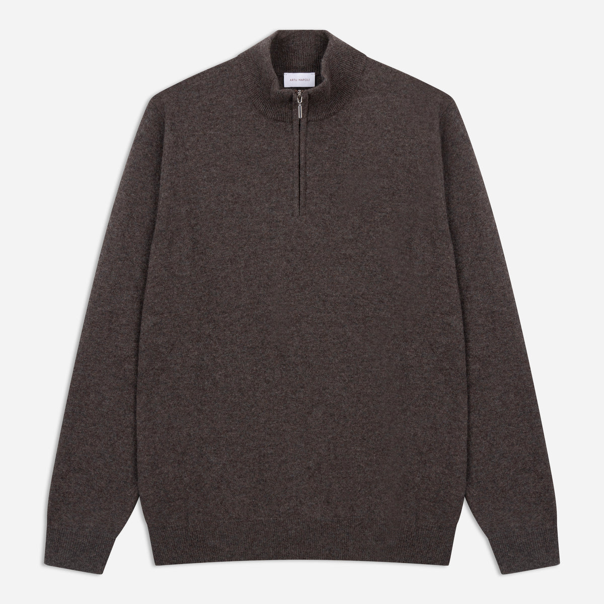 Half Zip Trui – Cashwool