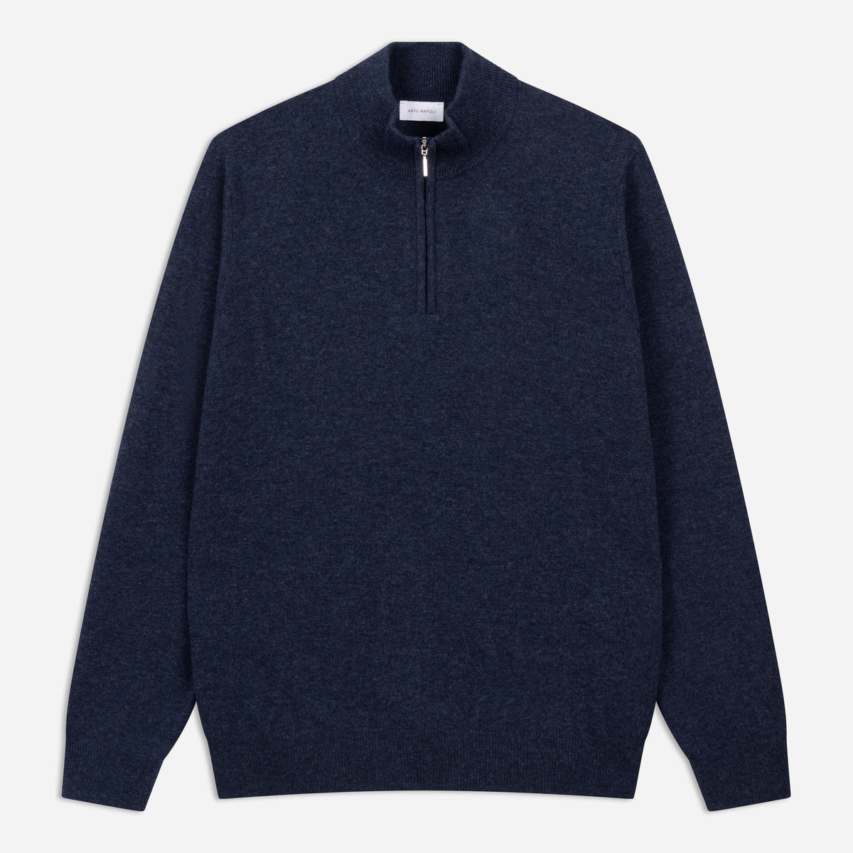 Half Zip Trui – Cashwool