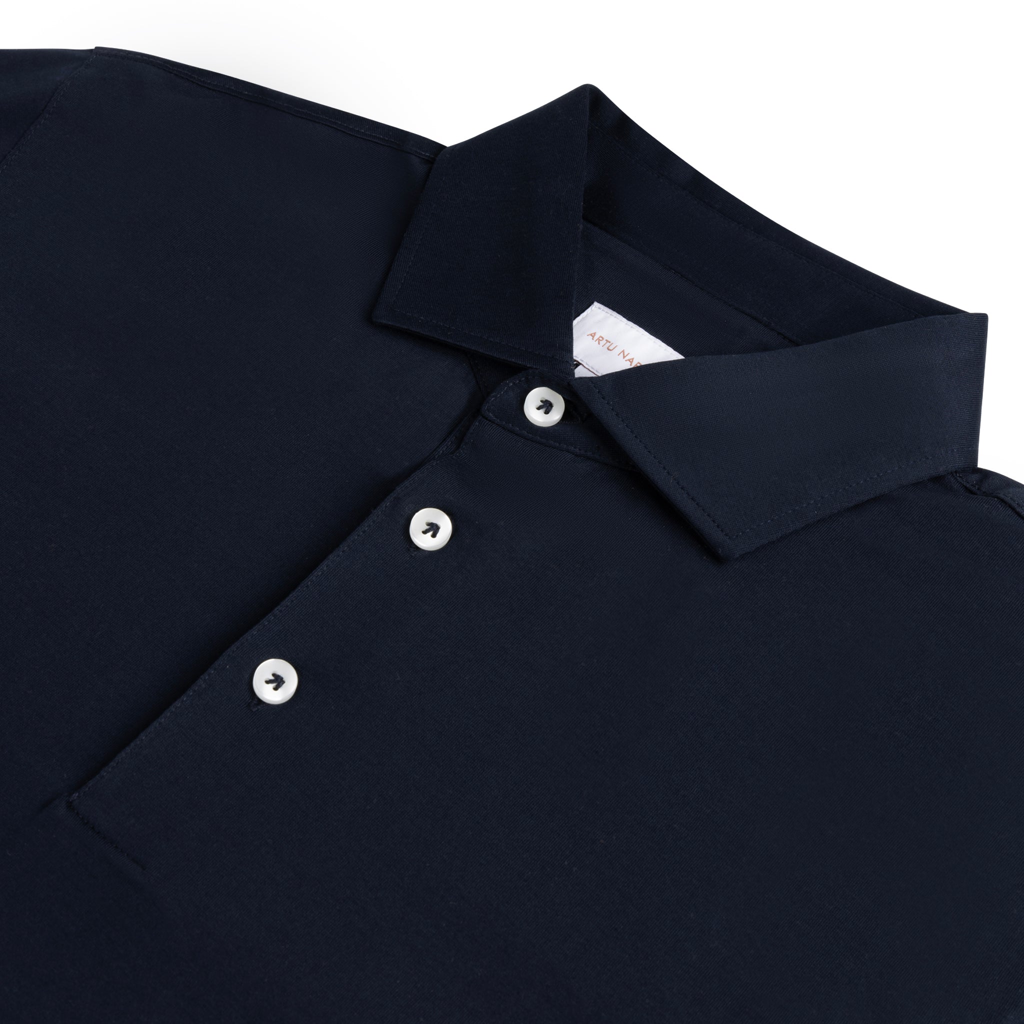 Long Sleeve Polo  Supima Cotton