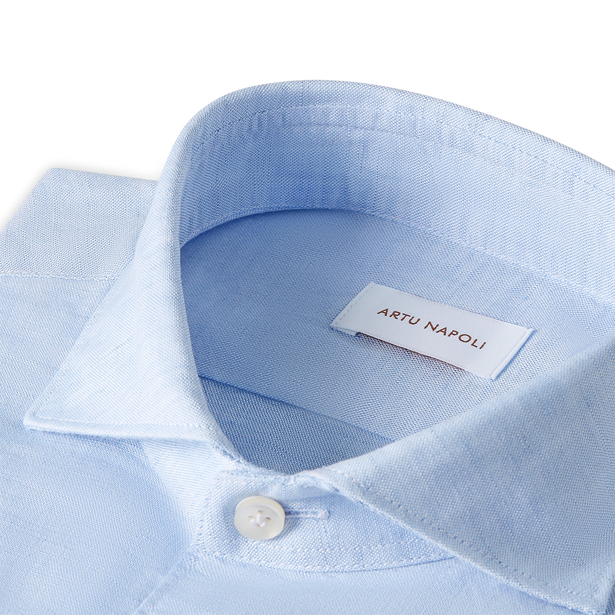 Washed linen shirt