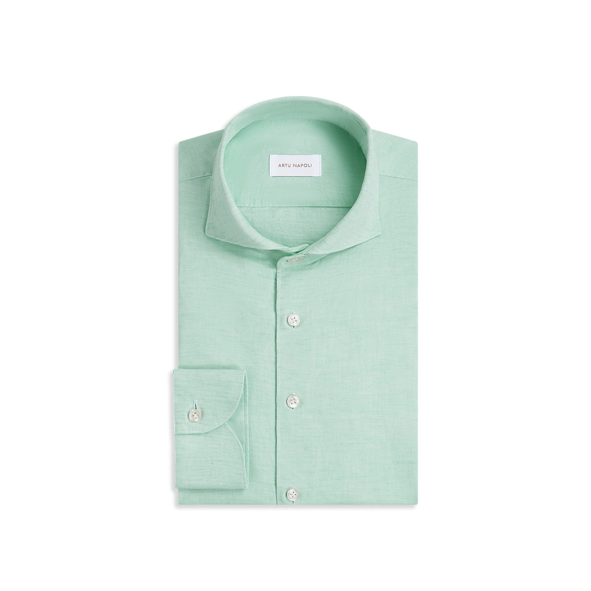 Washed linen shirt